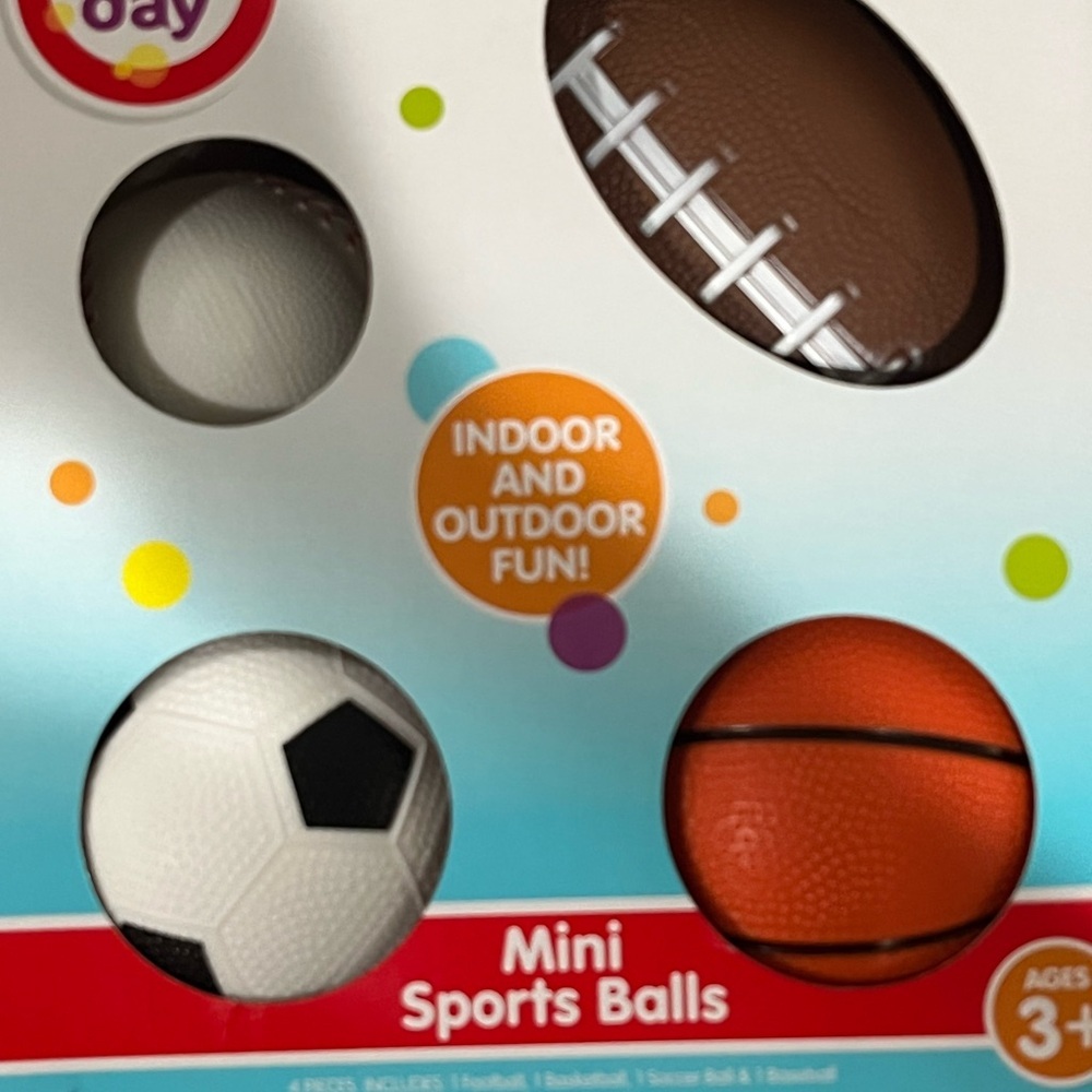 6/$25 Kids Sports Ball Play Set Play Day
